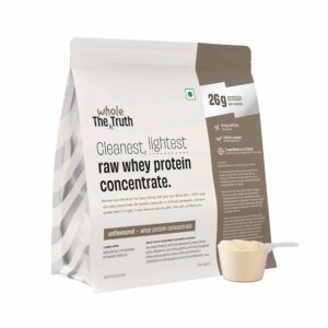 The Whole Truth Whey Protein Concentrate Unflavoured - 1kg