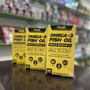 Ripped Up Nutrition Omega 3 Deep Fish Sea Oil Triple