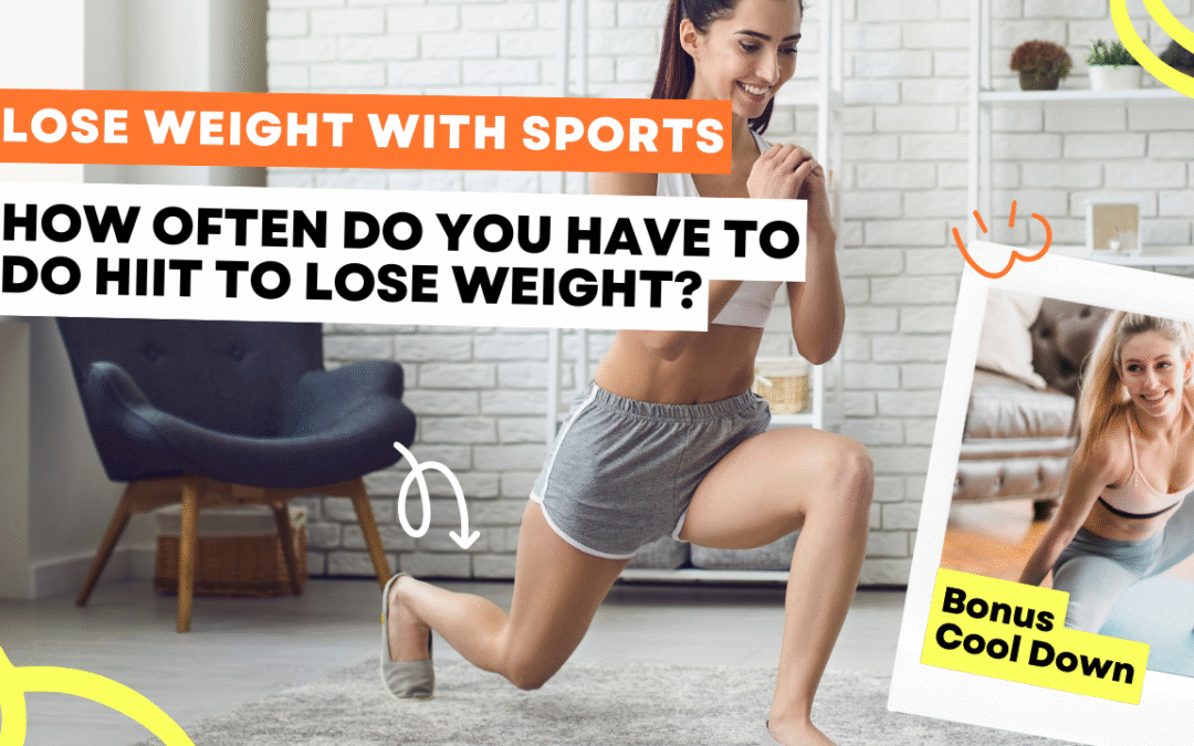 Lose weight with sports: How often do you have to do HIIT to lose weight?