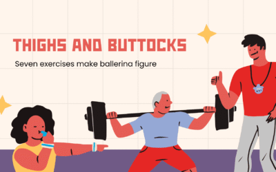 Thighs and buttocks: Seven exercises make ballerina figure