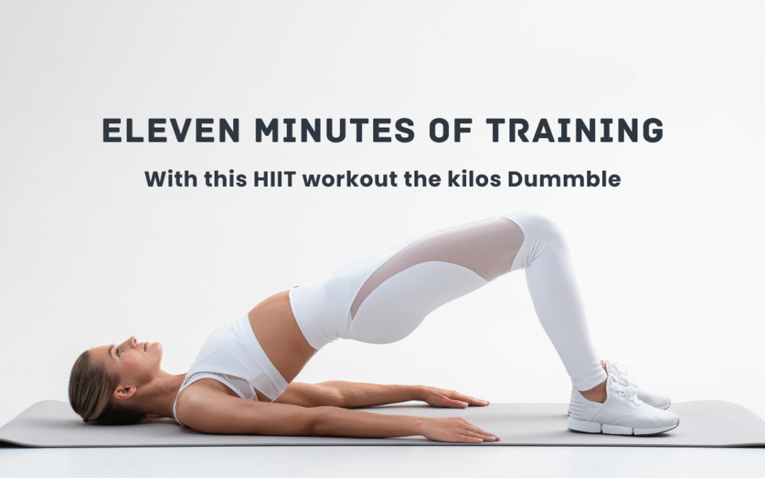 Eleven minutes of training: With this HIIT workout the kilos Dummble